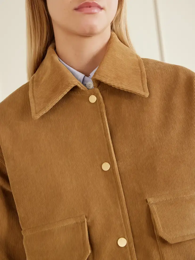 Maria McManus Cropped Organic Cotton-corduroy Jacket | Thumbnail 5 Maria McManus Cropped Organic Cotton-corduroy Jacket | Thumbnail 5
