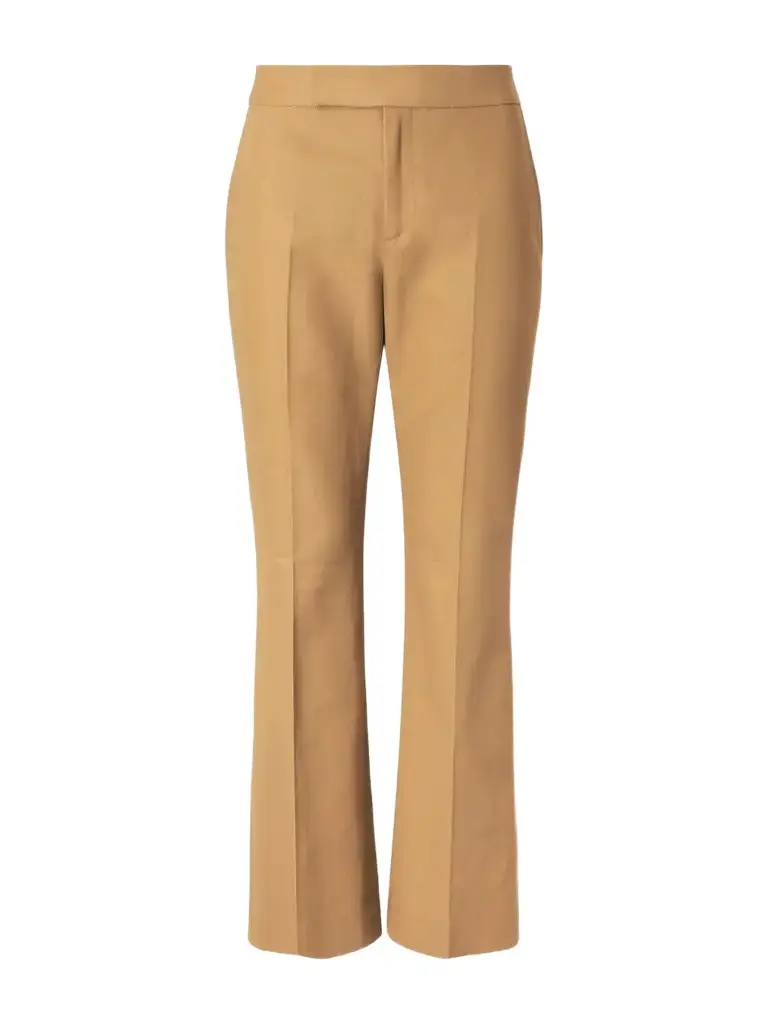 Maria McManus Cotton-blend Straight-leg High-waist Pants | Image 1 Maria McManus Cotton-blend Straight-leg High-waist Pants | Image 1