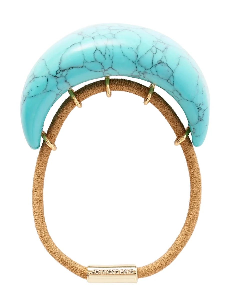 Winona Resin-embellished Hair Tie Winona Resin-embellished Hair Tie
