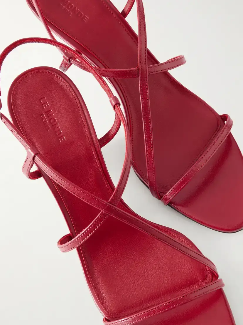 Le Monde Béryl Rio 70 Leather Wedge Sandals | Thumbnail 5