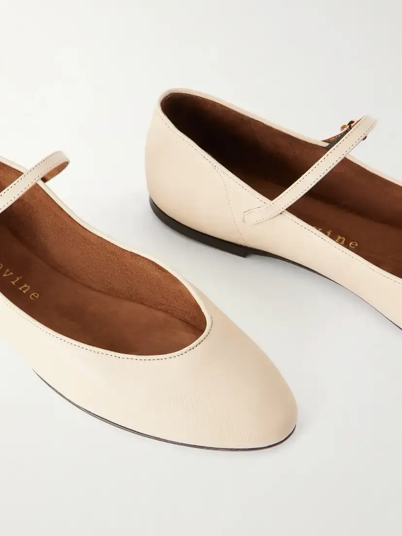 Herbert Levine Rule The Day Textured-leather Ballet Flats | Thumbnail 5 Herbert Levine Rule The Day Textured-leather Ballet Flats | Thumbnail 5
