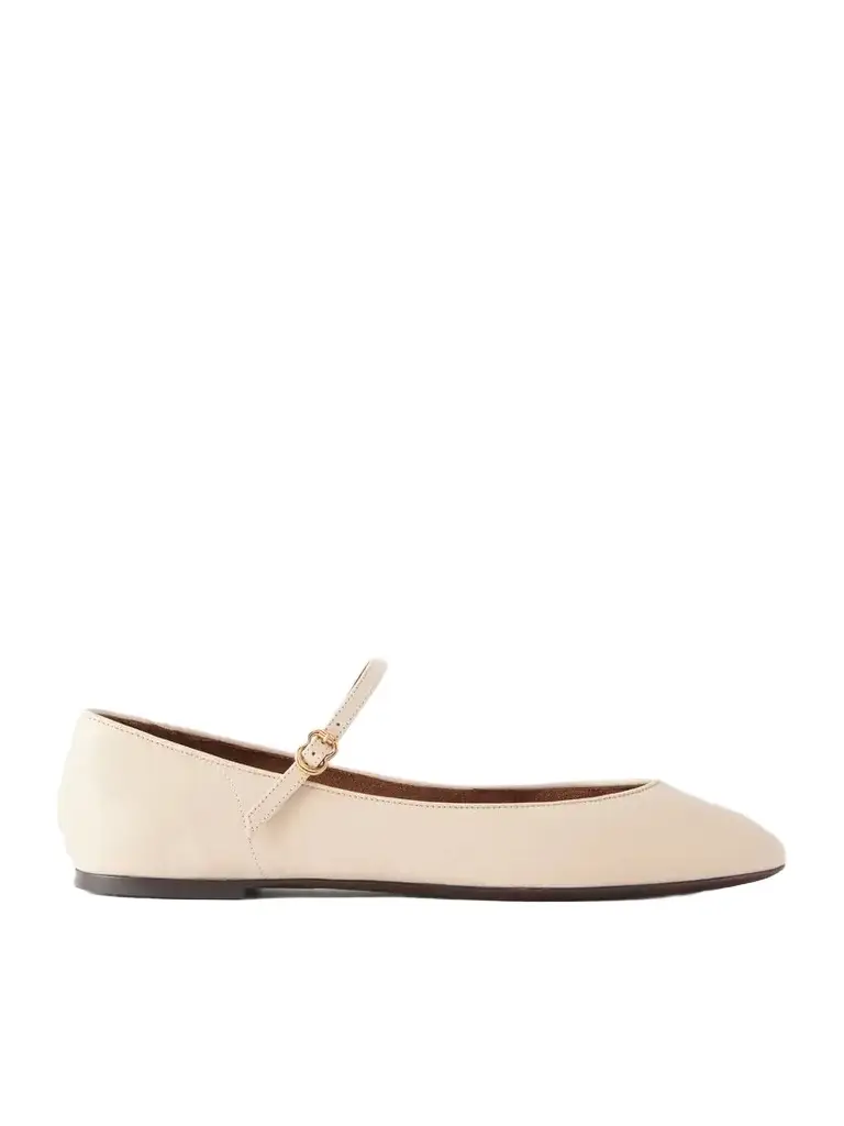 Herbert Levine Rule The Day Textured-leather Ballet Flats | Image 1 Herbert Levine Rule The Day Textured-leather Ballet Flats | Image 1