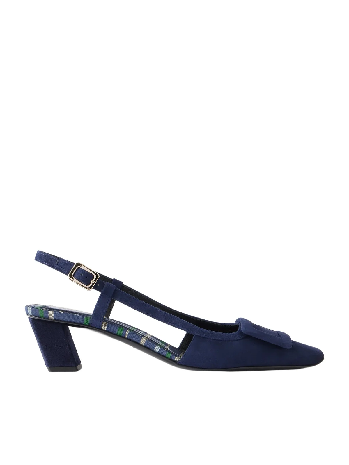 Belle Vivier 45 Buckled Suede Pumps Belle Vivier 45 Buckled Suede Pumps