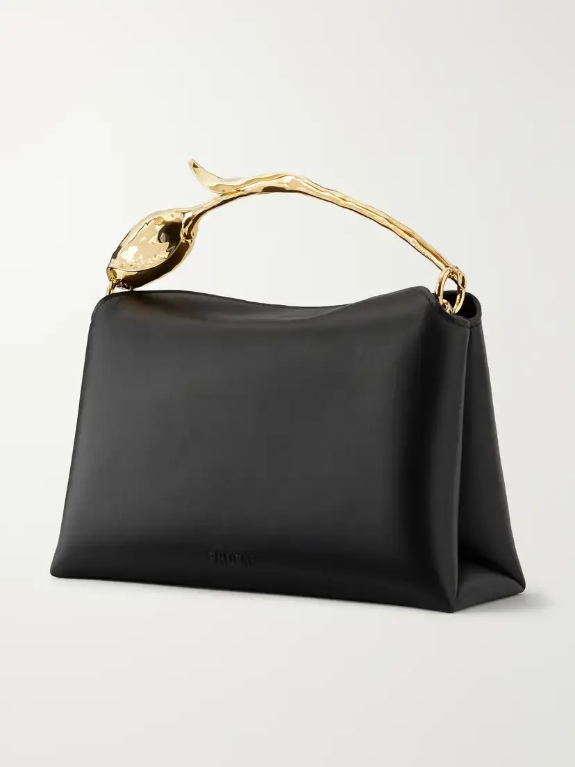 Erdem Bloom Medium Floral-embroidered Leather Clutch | Thumbnail 4 Erdem Bloom Medium Floral-embroidered Leather Clutch | Thumbnail 4