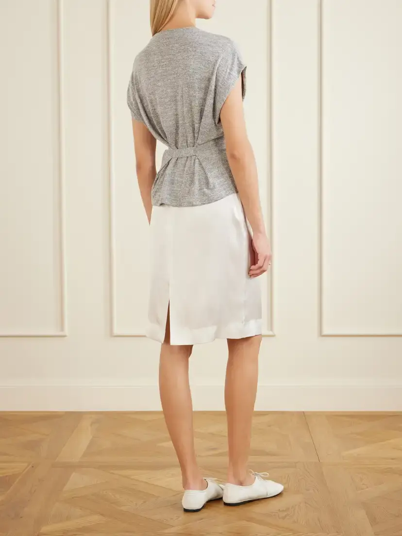 Proenza Schouler White Label Reeva Jersey T-shirt | Thumbnail 3