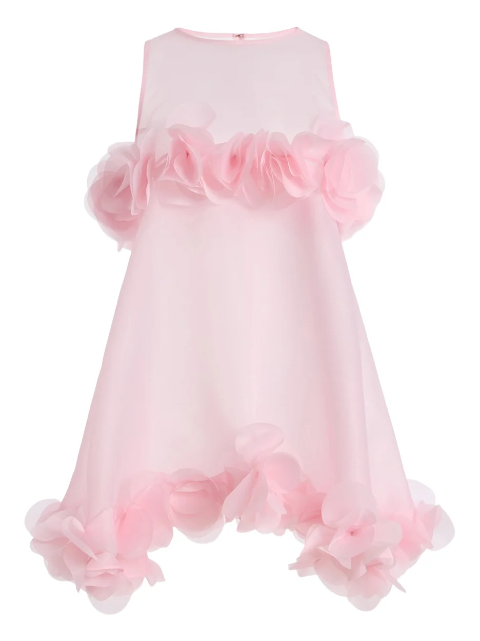 Exclusive Flora Embellished Organza Top Exclusive Flora Embellished Organza Top
