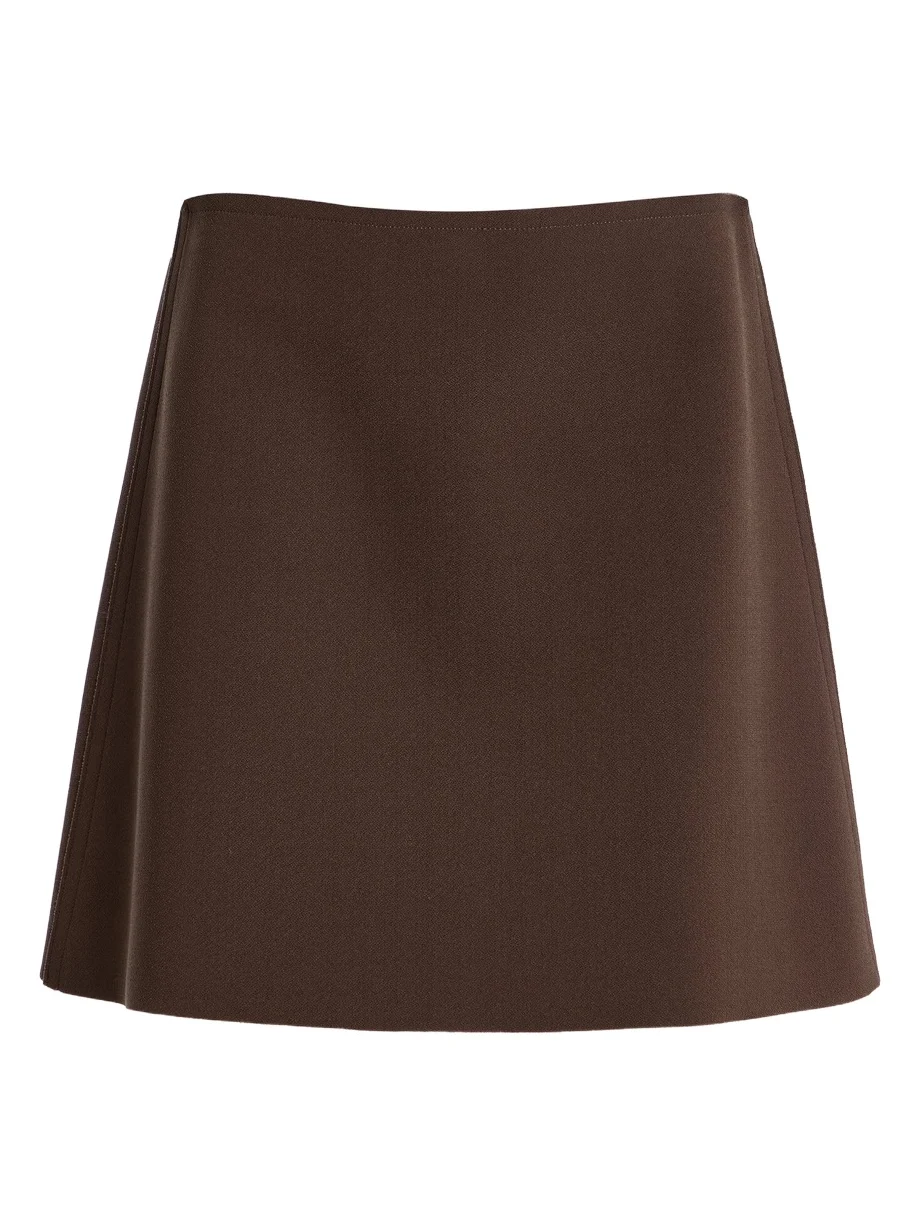 Exclusive Lay3 Crepe Mini Skirt