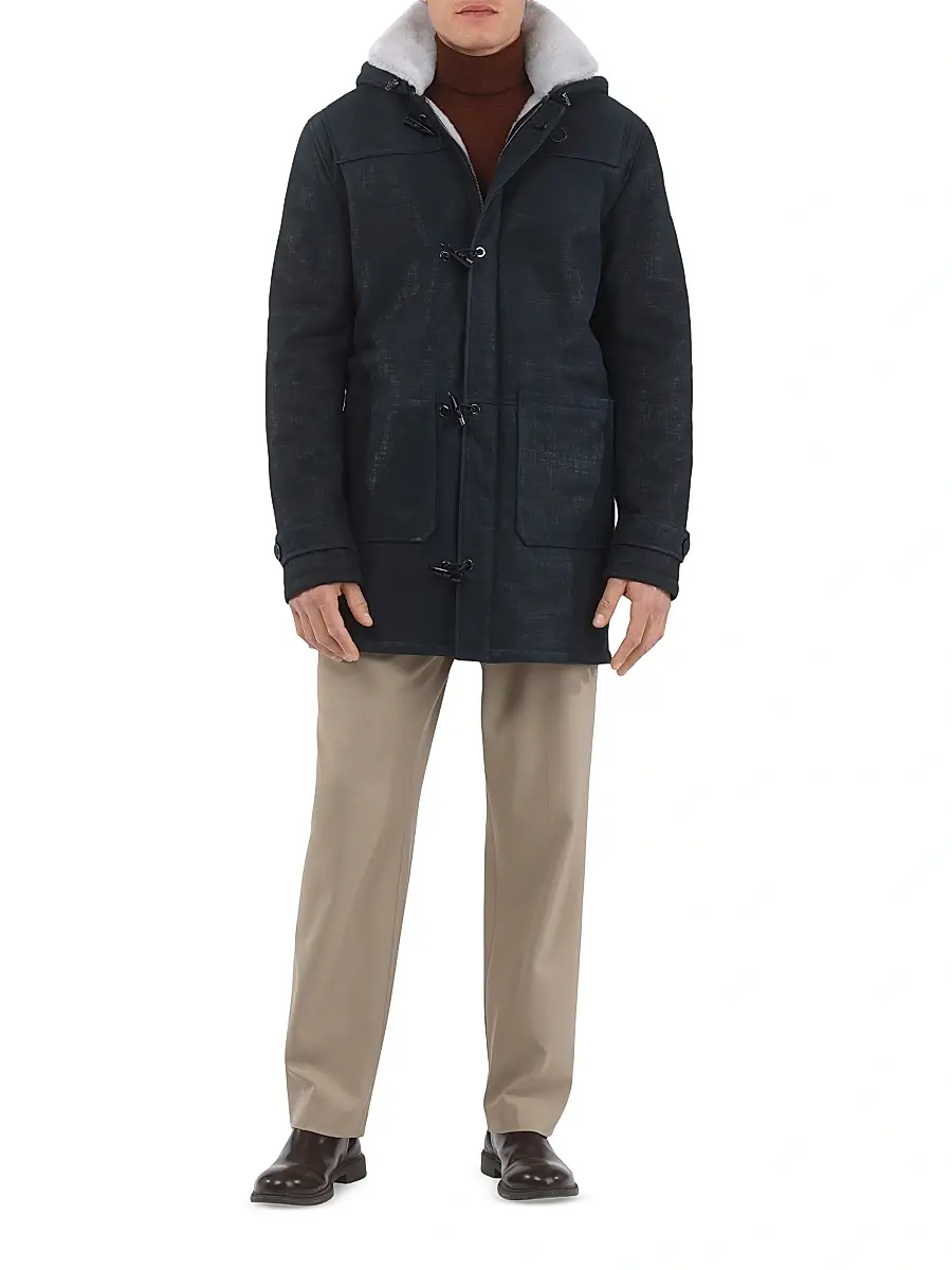 Gorski Men's Merino Shearling Lamb Parka | Thumbnail 2 Gorski Men's Merino Shearling Lamb Parka | Thumbnail 2