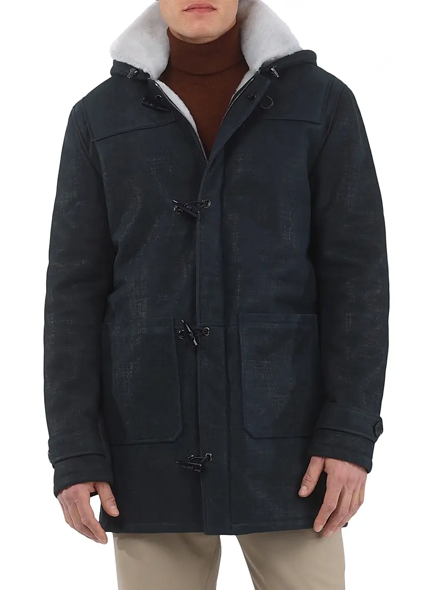Gorski Men's Merino Shearling Lamb Parka | Thumbnail 3 Gorski Men's Merino Shearling Lamb Parka | Thumbnail 3