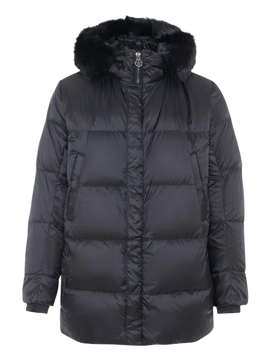 Gorski Men's Apres-Ski Parka with Detachable Toscana Lamb Hood Trim