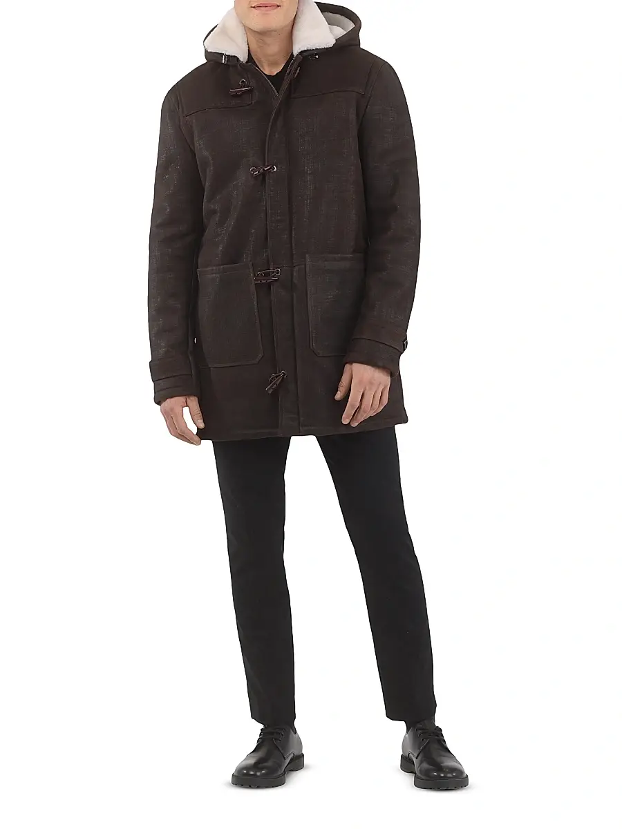 Gorski Men's Merino Shearling Lamb Parka | Thumbnail 2 Gorski Men's Merino Shearling Lamb Parka | Thumbnail 2