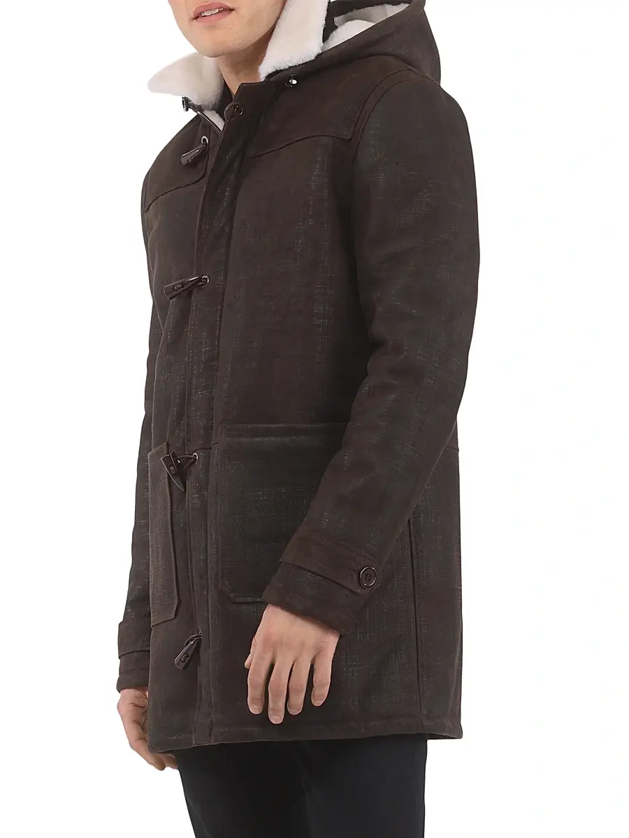 Gorski Men's Merino Shearling Lamb Parka | Thumbnail 4 Gorski Men's Merino Shearling Lamb Parka | Thumbnail 4