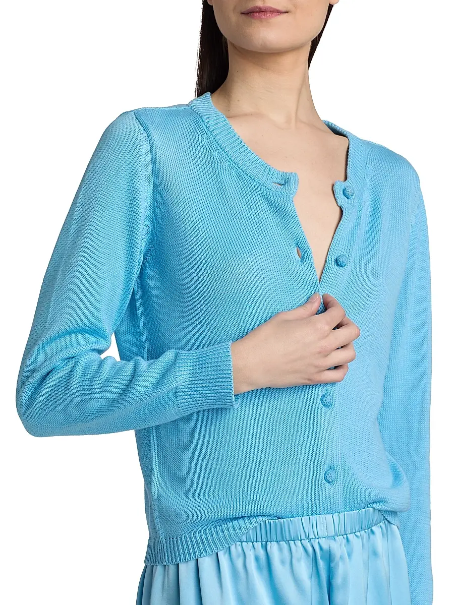 Cami NYC Women's Rufina Cotton-Blend Cardigan | Thumbnail 6 Cami NYC Women's Rufina Cotton-Blend Cardigan | Thumbnail 6