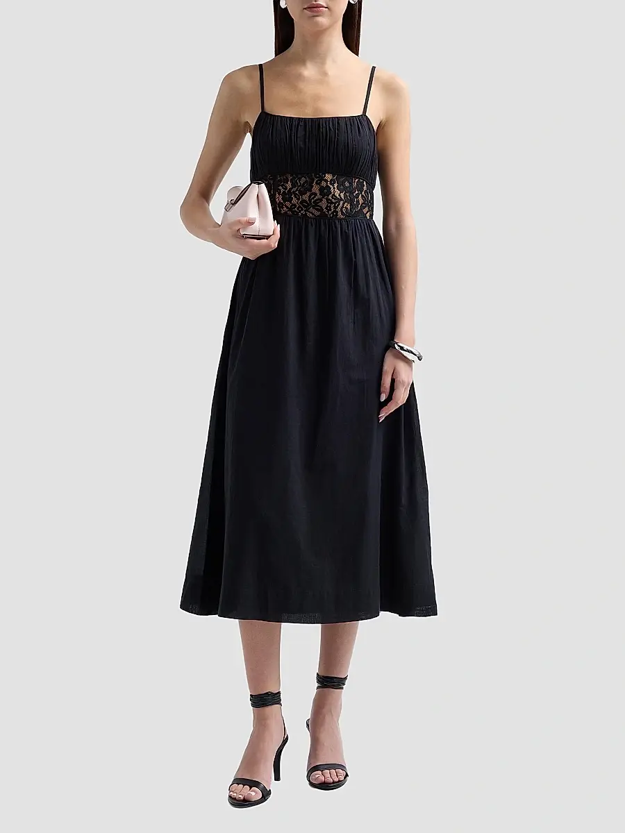 Cami NYC Women's Octavia Cotton Midi Dress | Thumbnail 2 Cami NYC Women's Octavia Cotton Midi Dress | Thumbnail 2