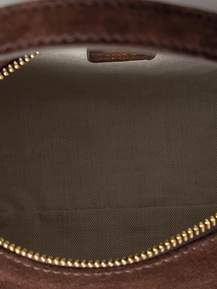 Miu Miu Women's Suede Pouch Top Handle Bag | Thumbnail 4