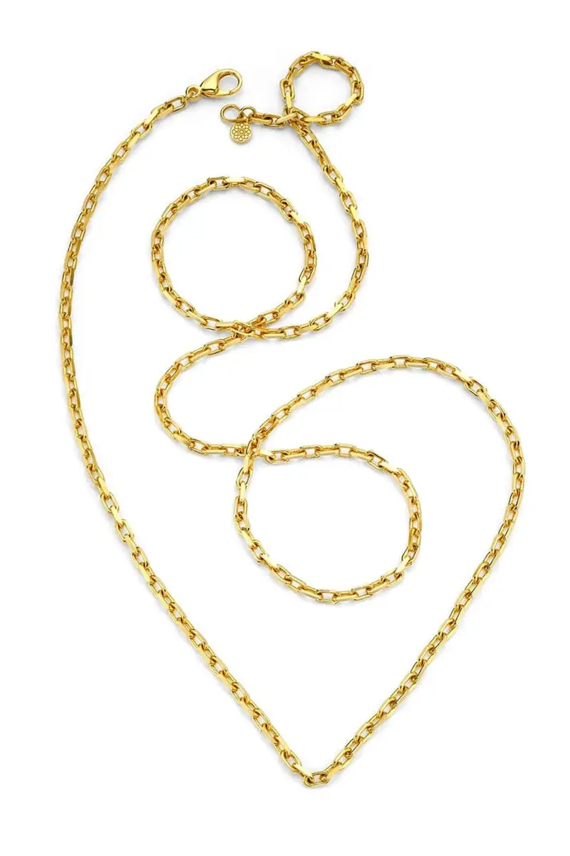 BUDDHA MAMA 20" Diamond Cut Cable Chain | Image 1 BUDDHA MAMA 20" Diamond Cut Cable Chain | Image 1