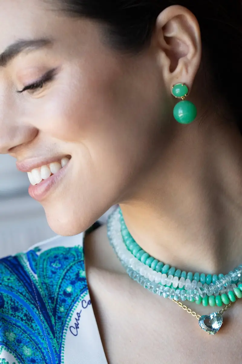 IRENE NEUWIRTH JEWELRY Aquamarine Bead Necklace | Thumbnail 4 IRENE NEUWIRTH JEWELRY Aquamarine Bead Necklace | Thumbnail 4