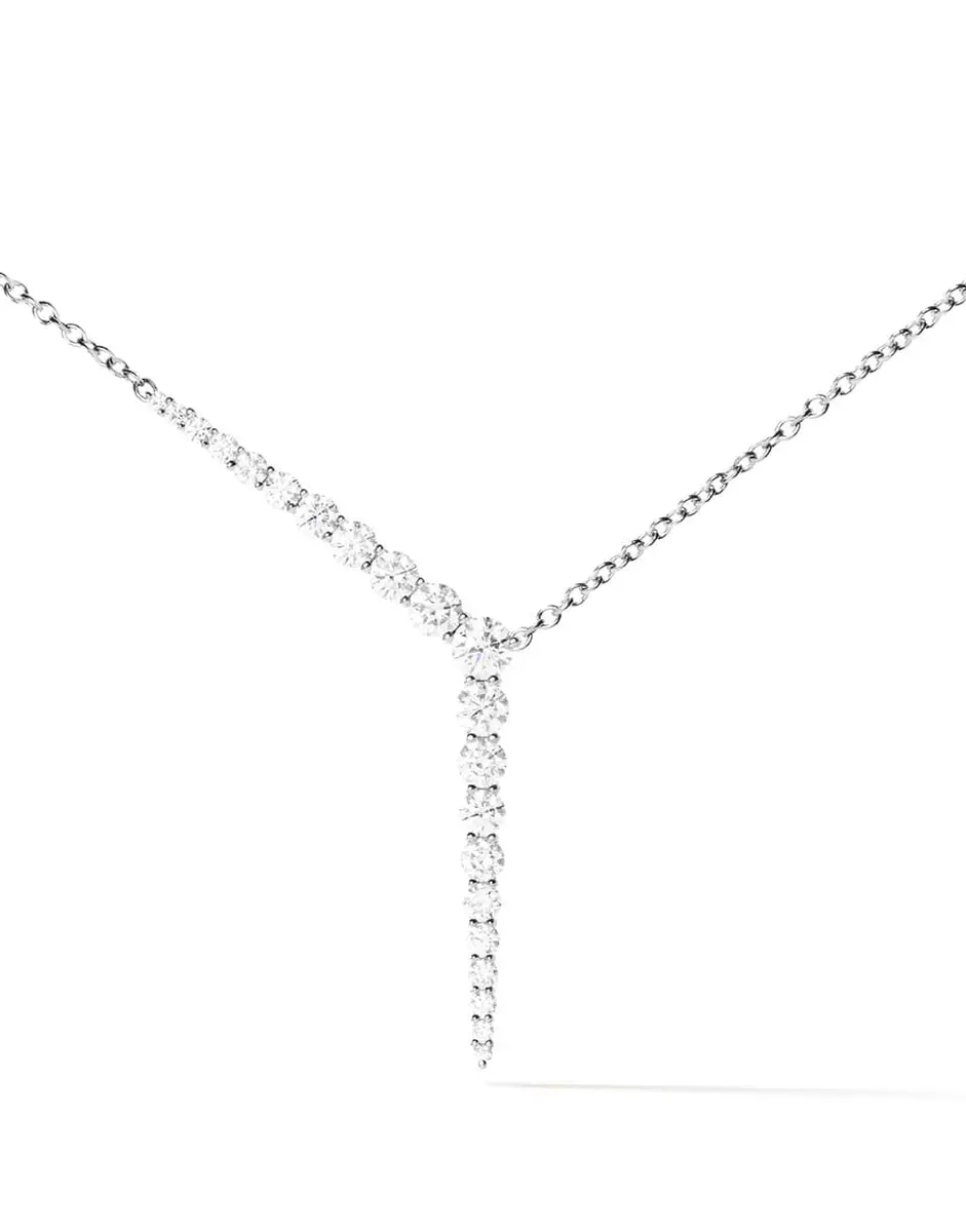 Melissa Kaye Aria Diamond Y Necklace
