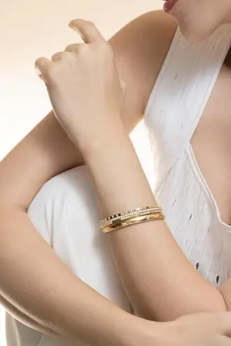 ROBERTO DEMEGLIO Diamond Alternating Extensible Stratch Bracelet | Thumbnail 3 ROBERTO DEMEGLIO Diamond Alternating Extensible Stratch Bracelet | Thumbnail 3