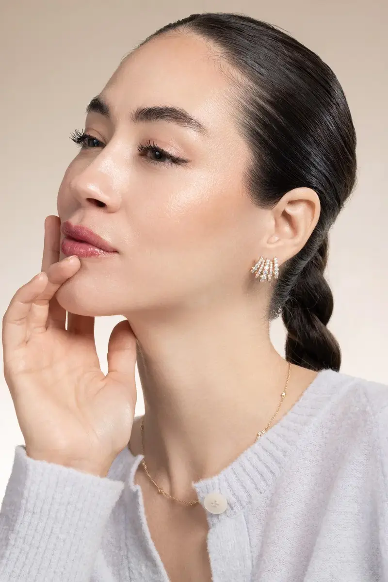 KWIAT Diamond Five Row Ear Cuff Earrings | Thumbnail 4 KWIAT Diamond Five Row Ear Cuff Earrings | Thumbnail 4