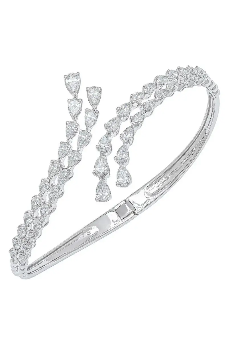 ARZANO Diamond Open Wrap Bracelet | Image 1 ARZANO Diamond Open Wrap Bracelet | Image 1