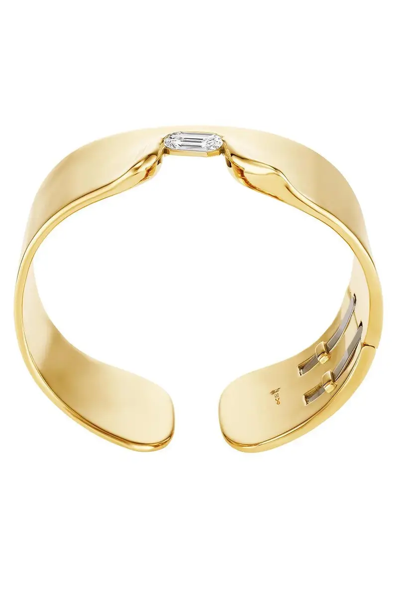 Uniform Object Diamond Shield Cuff Bracelet | Thumbnail 6 Uniform Object Diamond Shield Cuff Bracelet | Thumbnail 6