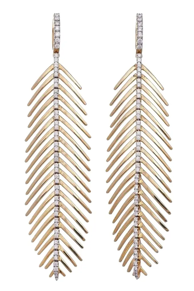 SIDNEY GARBER Feathers that Move Earrings