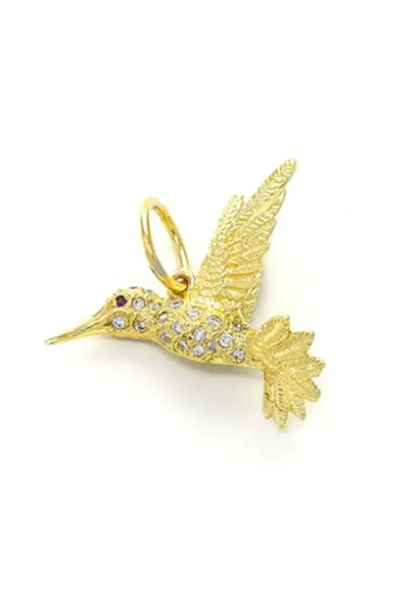 Jenna Blake Hummingbird charm | Thumbnail 4 Jenna Blake Hummingbird charm | Thumbnail 4