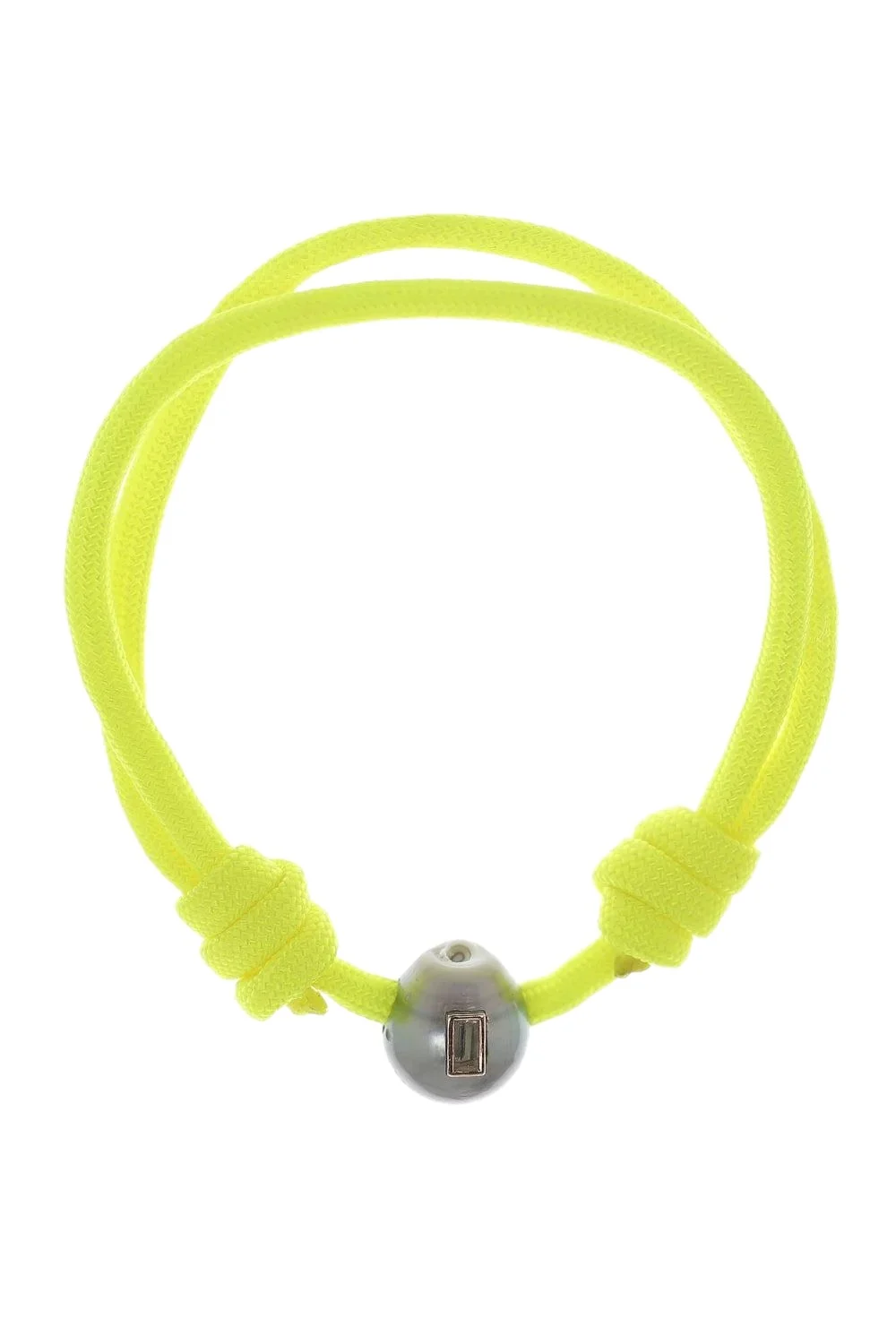 Lemon Quartz Pearl Classic Cowrie Yellow Bracelet