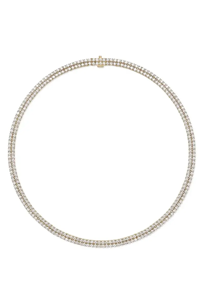 Melissa Kaye Lenox Double Tennis Necklace | Image 1 Melissa Kaye Lenox Double Tennis Necklace | Image 1