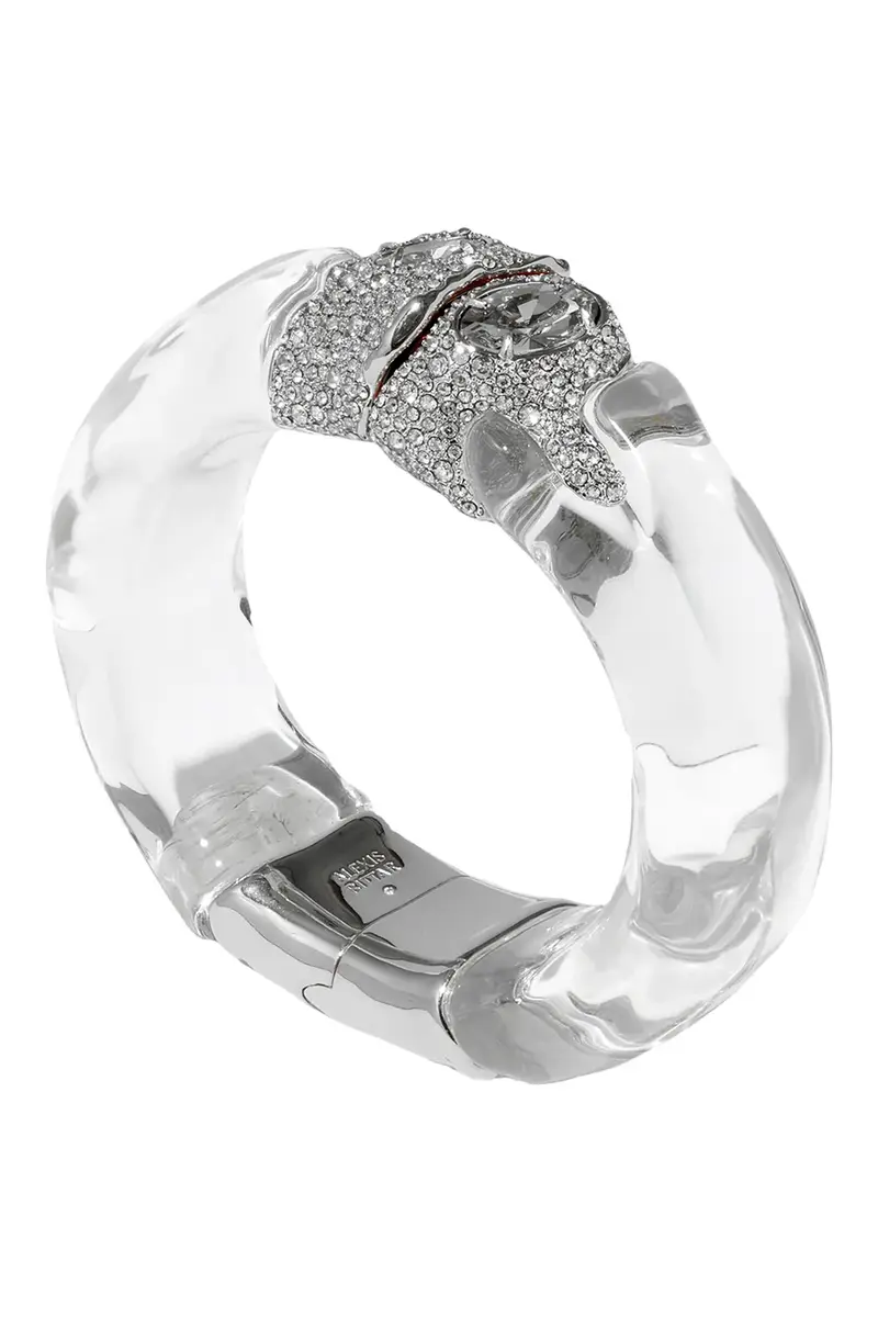ALEXIS BITTAR Lucite Silverlake Hinge Bracelet | Thumbnail 2 ALEXIS BITTAR Lucite Silverlake Hinge Bracelet | Thumbnail 2