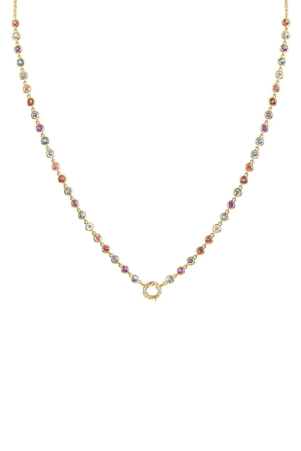 Eden Presley Pastel Colored Closure Necklace