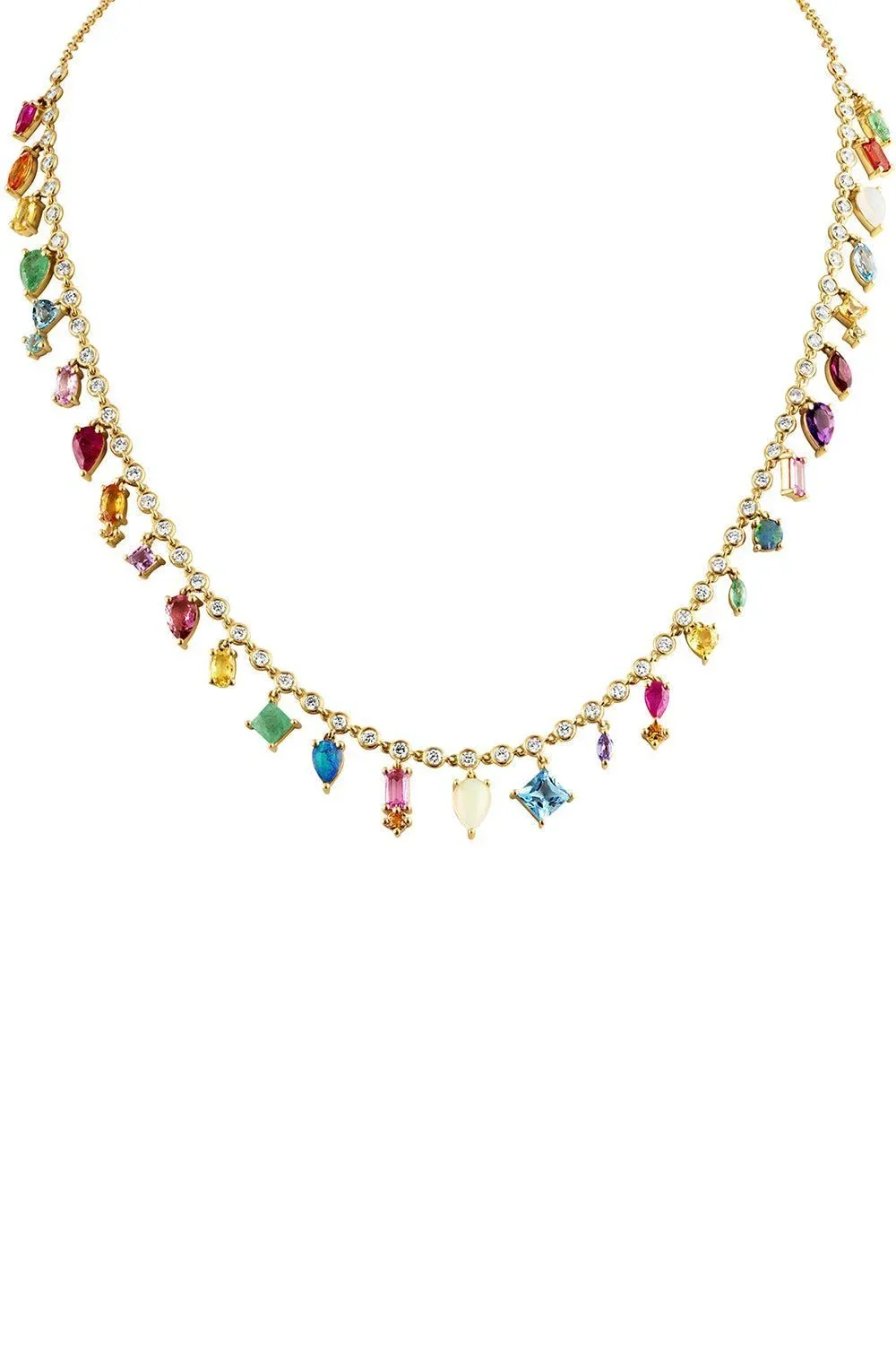 Eden Presley Rainbow Collar Necklace
