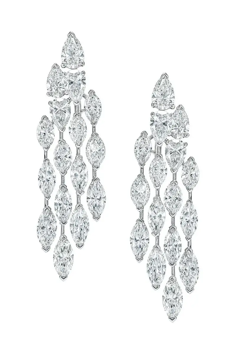 ARZANO Raindrop Diamond Earrings | Image 1 ARZANO Raindrop Diamond Earrings | Image 1