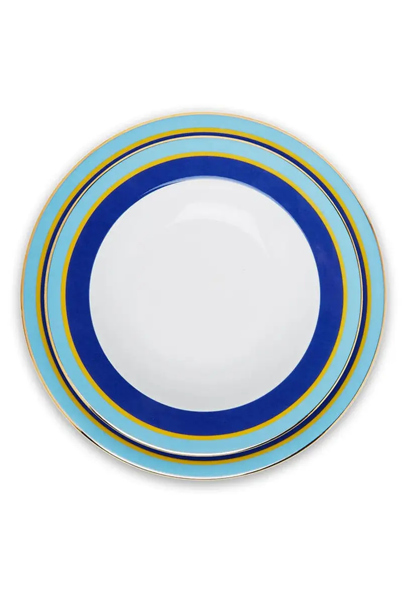 La DoubleJ Set of 2 Soup & Dinner Plates