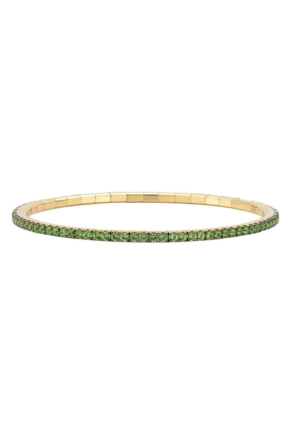 ROBERTO DEMEGLIO Tsavorite Stretch Tennis Bracelet