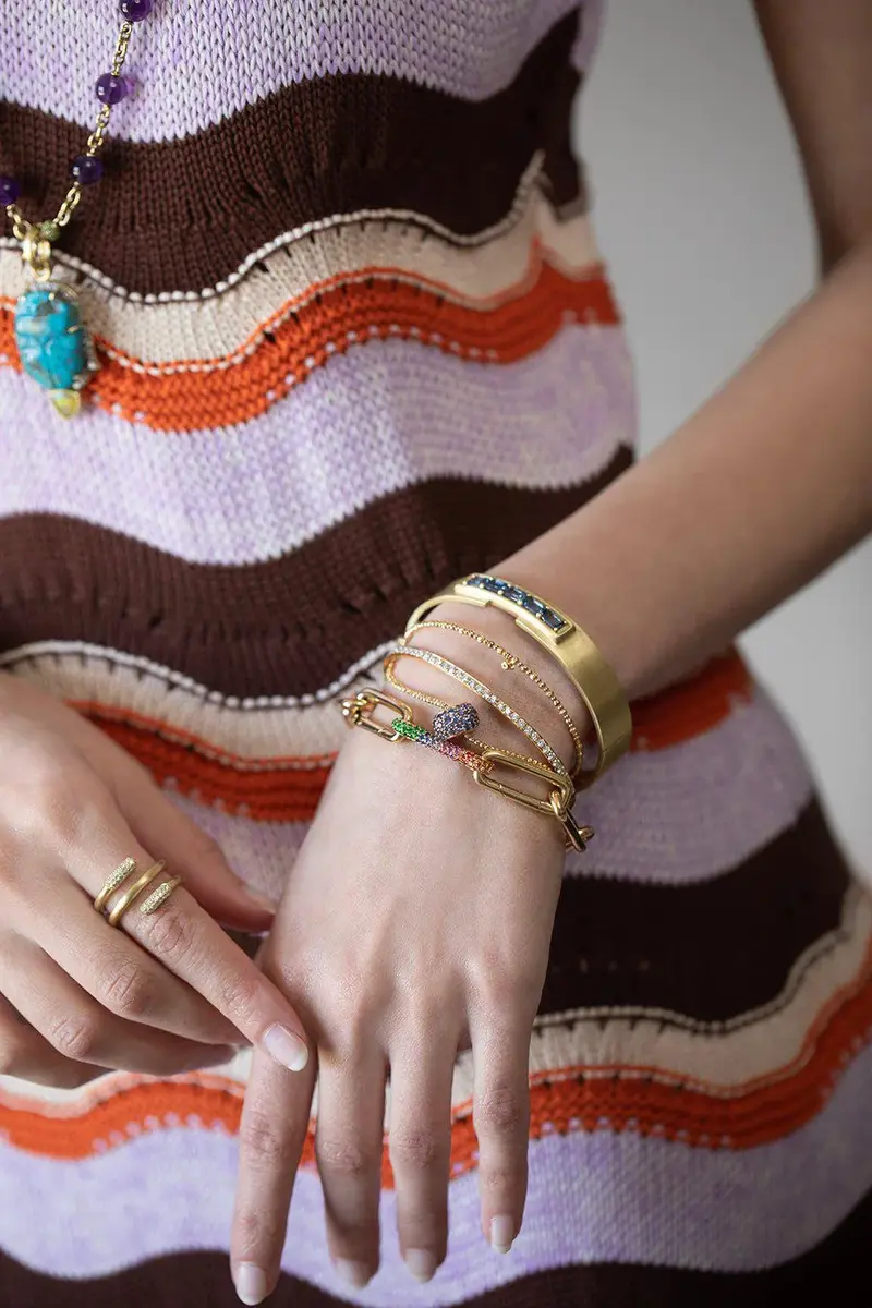 Robinson Pelham Uno Diamond Bangle | Thumbnail 4