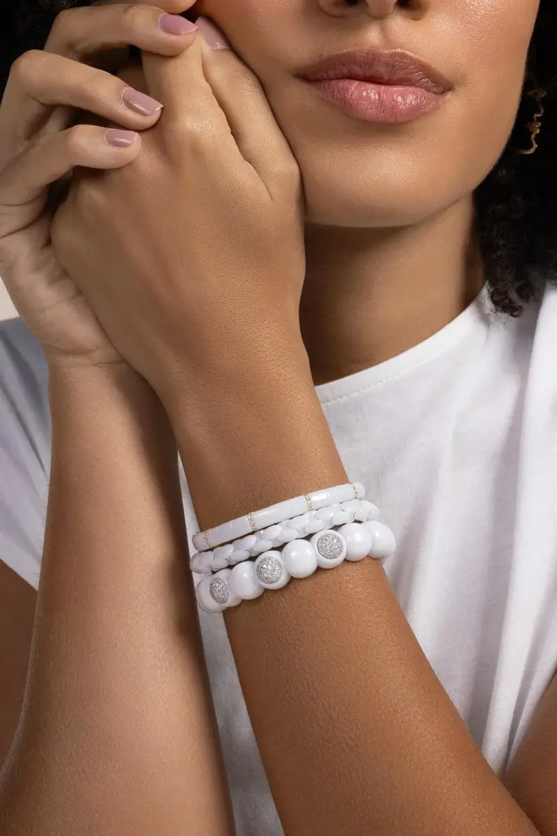 ROBERTO DEMEGLIO White Anaconda Bracelet | Thumbnail 2 ROBERTO DEMEGLIO White Anaconda Bracelet | Thumbnail 2
