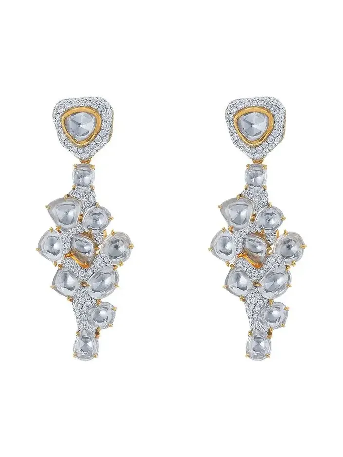 VICTOR VELYAN White Sapphire Earrings