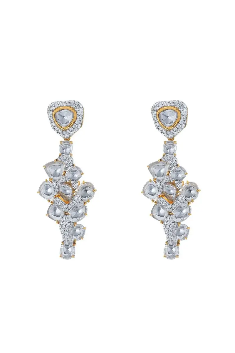 VICTOR VELYAN White Sapphire Earrings | Image 1 VICTOR VELYAN White Sapphire Earrings | Image 1