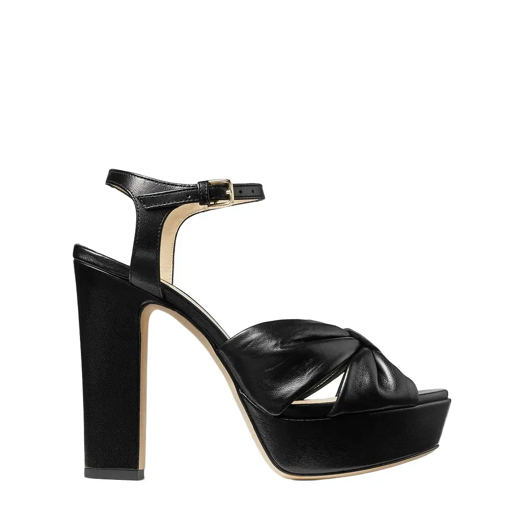 Jimmy Choo Heloise 120 Heeled Sandals | Image 1 Jimmy Choo Heloise 120 Heeled Sandals | Image 1