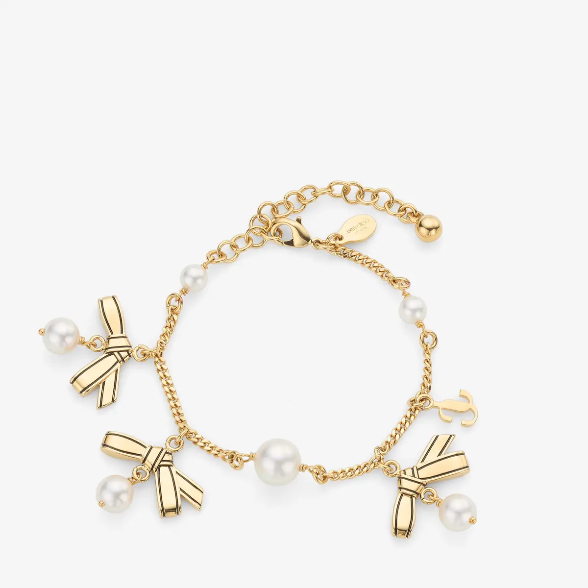 Jimmy Choo Multi Charm Ribbon Bracelet | Thumbnail 4 Jimmy Choo Multi Charm Ribbon Bracelet | Thumbnail 4