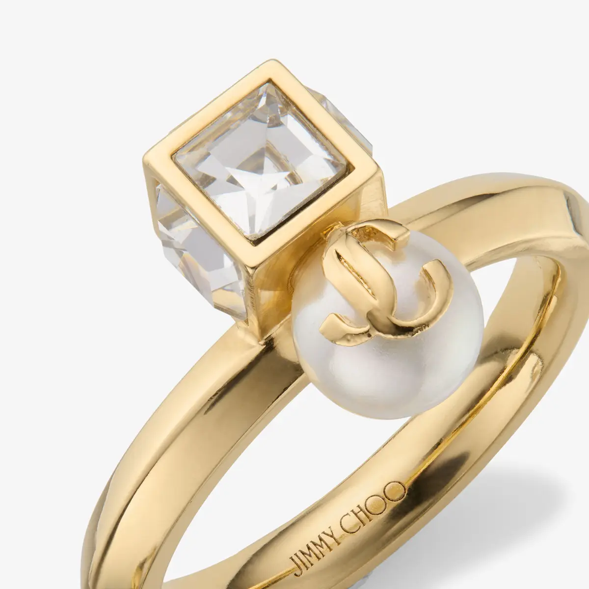 Jimmy Choo Jc Pearl Cube Ring | Thumbnail 4