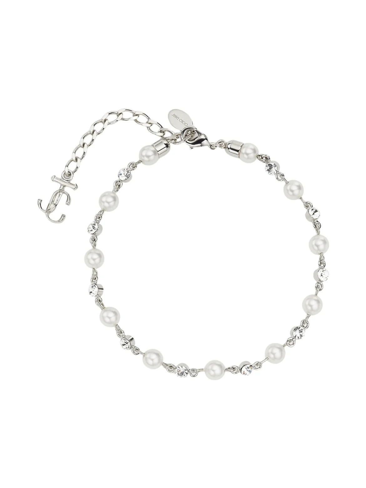 Jimmy Choo Pearl Crystal Anklet