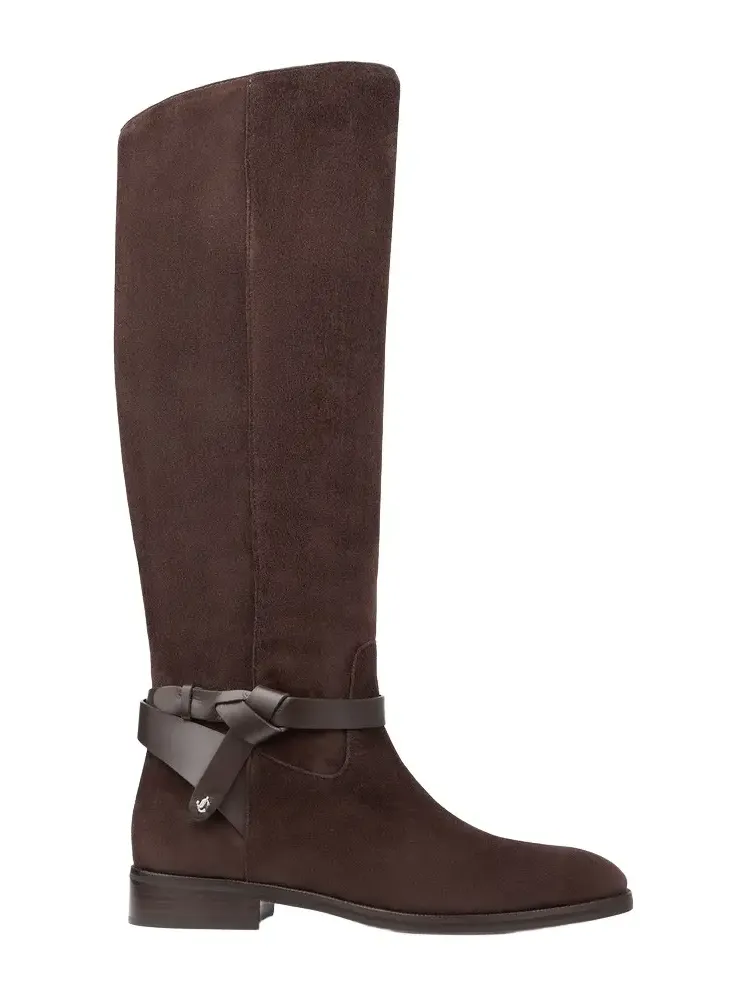 Lawton Knee Boot Flat Lawton Knee Boot Flat