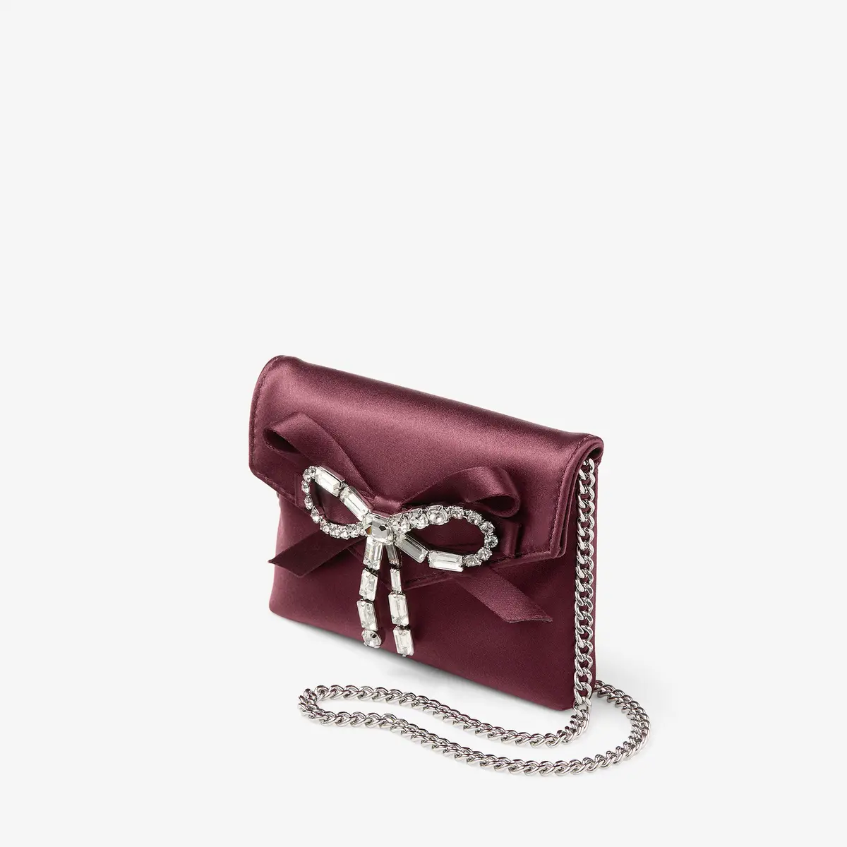 Jimmy Choo Soft Card Holder With Chain | Thumbnail 3 Jimmy Choo Soft Card Holder With Chain | Thumbnail 3