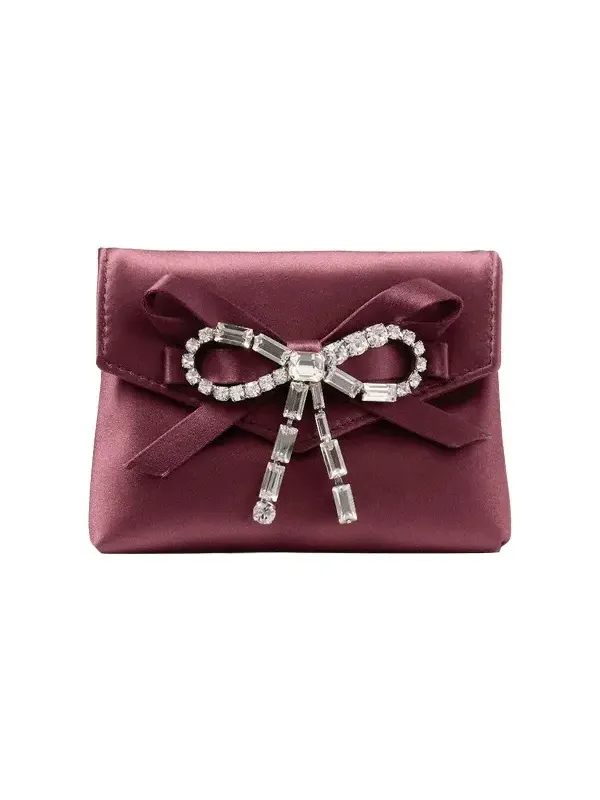 Jimmy Choo Soft Card Holder With Chain