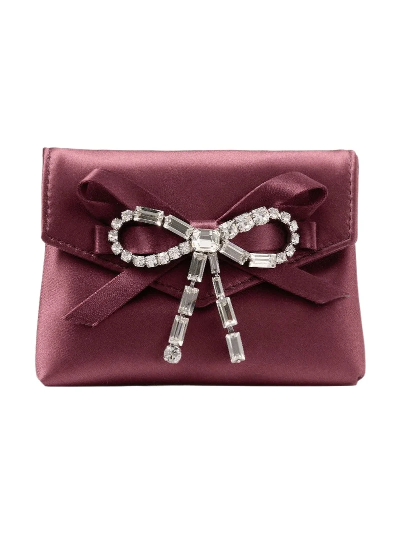 Jimmy Choo Soft Card Holder With Chain