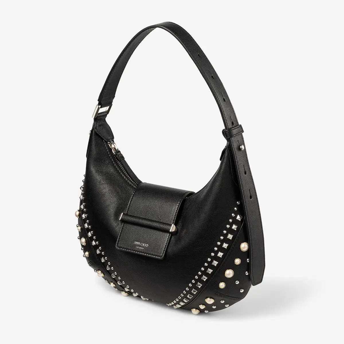 Jimmy Choo Bar Hobo Small | Thumbnail 4