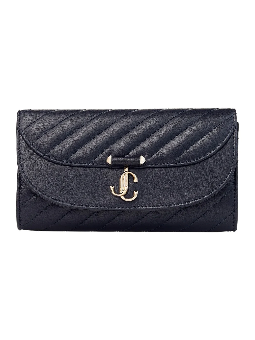 Jimmy Choo Curve Wallet With Chain